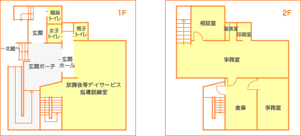 施設平面図　南館